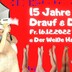 Der Weiße Hase Berlin Drauf & Dran / 15 Years Anniversary