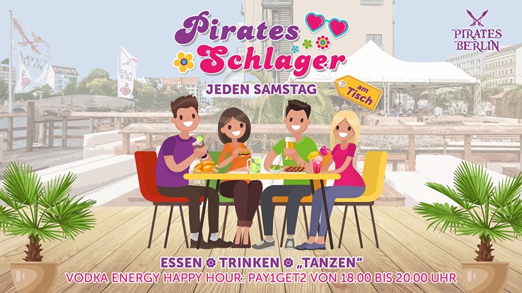 Pirates Berlin Eventflyer #1 vom 04.12.2021