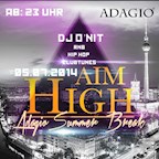 Adagio Berlin Aim High “Adagio Summer Break Party”