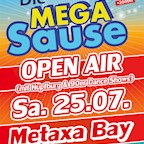 Metaxa Bay Berlin Das Mega Sause *Open Air* mit 90er Dance Show *Live*