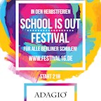 Adagio Berlin School is out Festival Berlin