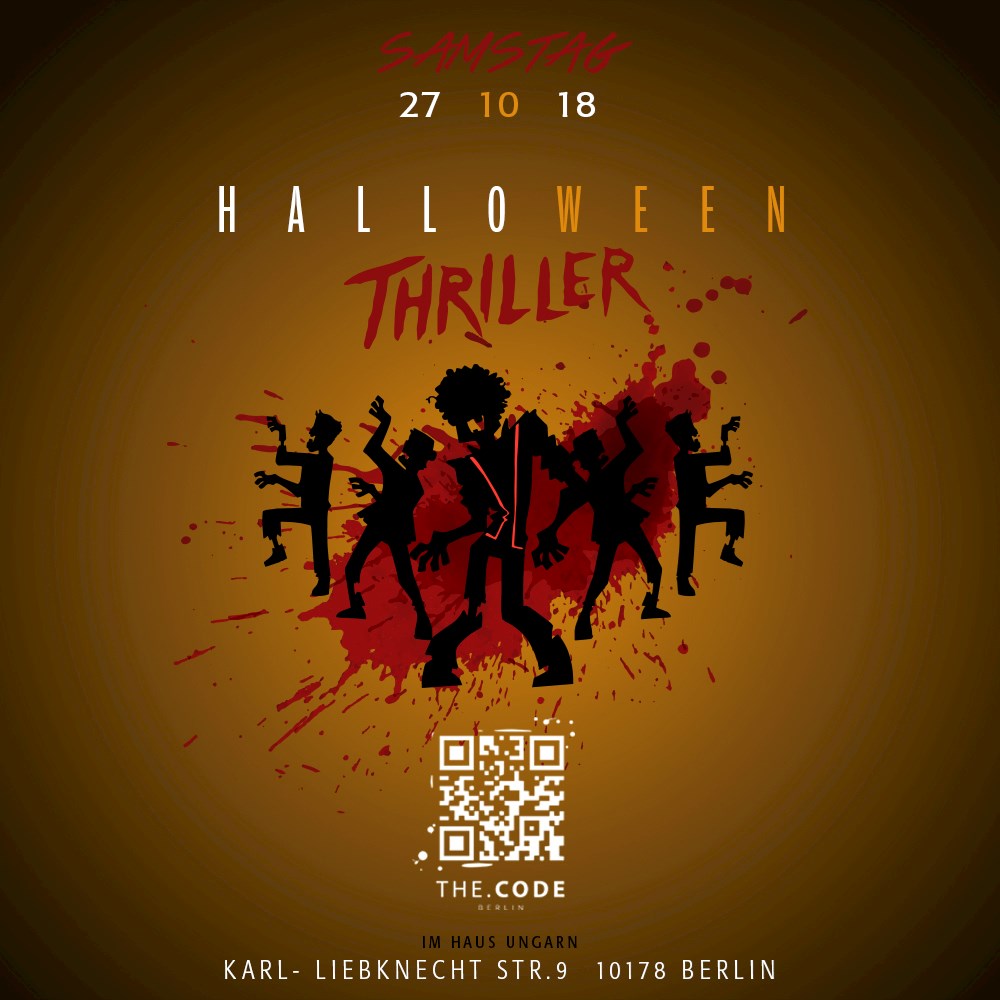 The Code Berlin Halloween Thriller