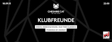 Cheshire Cat Berlin Eventflyer #1 vom 18.09.2015
