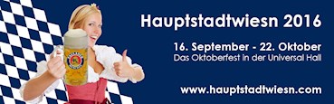 Universal Hall Berlin Eventflyer #1 vom 08.10.2016