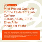 Revier Südost Berlin Pilotprojekt-Rave mit Ellen Allien