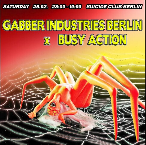 Suicide Club Berlin Eventflyer #1 vom 25.02.2023