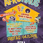 Musik & Frieden Berlin Afro Haus - Hip Hop , Dancehall & Afrobeats mit 7 DJs auf 4 Areas