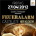 E4 Berlin Sweet Friday präsentiert Feueralarm