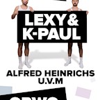 ORWOhaus Berlin Lexy & K-paul Live / Alfred Heinrichs