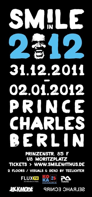 Prince Charles Berlin Eventflyer #1 vom 31.12.2011