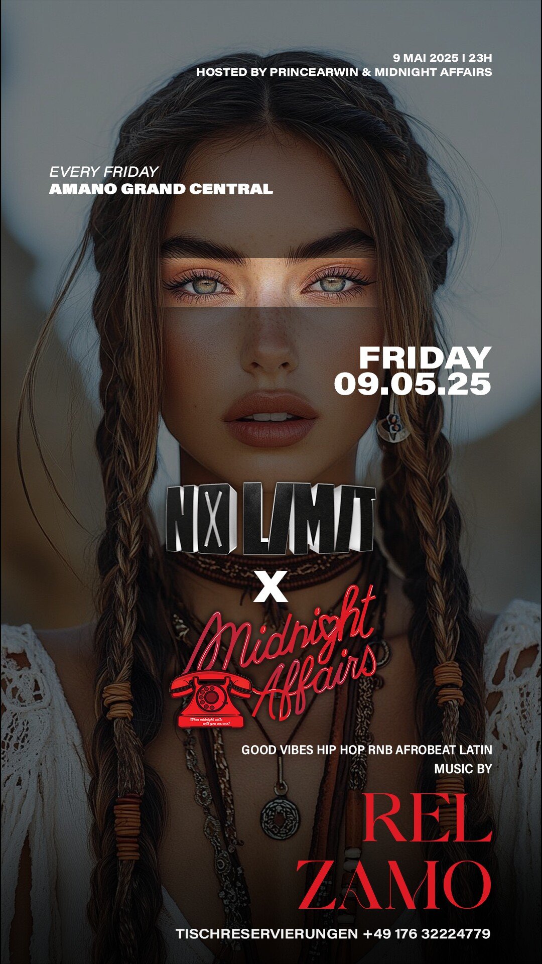 Amano Apartment Bar 09.05.2025 Midnight Affairs x No Limit
