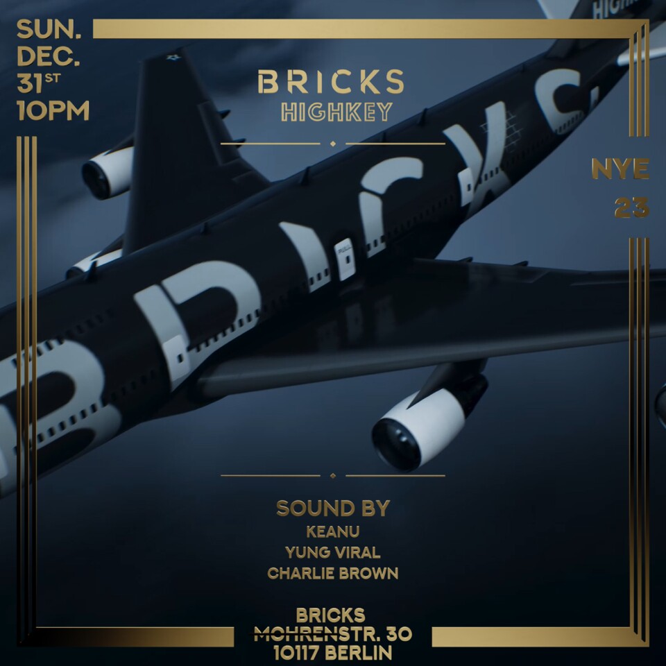 Bricks Berlin Eventflyer #1 vom 31.12.2023