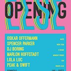 Else Berlin Else Opening 2018 /w. Oskar Offermann, Spencer Parker, Dj Boring & More