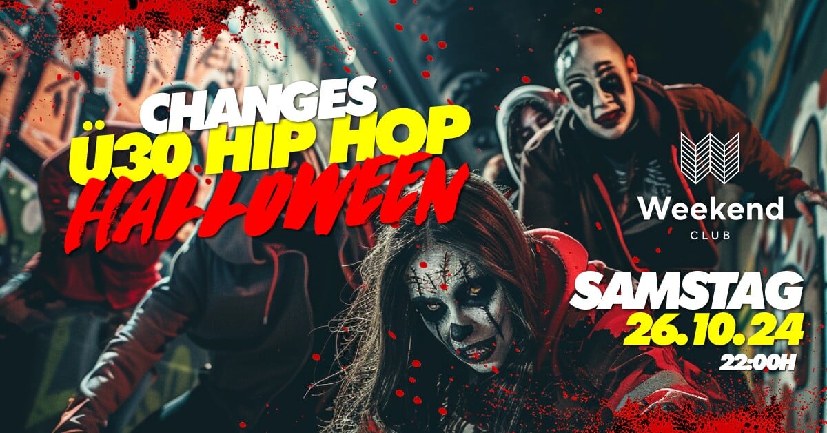 Club Weekend Berlin Cambios: más de 30 fiestas de Halloween de hip hop 