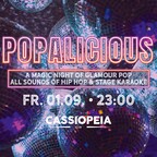 Cassiopeia Berlin Popalicious - Una noche mágica de glamour pop | hip-hop | karaoke en el escenario