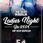 E4 Berlin One Night in Berlin / The Only Hip Hop Ladies Night In Town