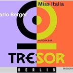 Tresor Berlin Tresor New Faces with Mario Berger