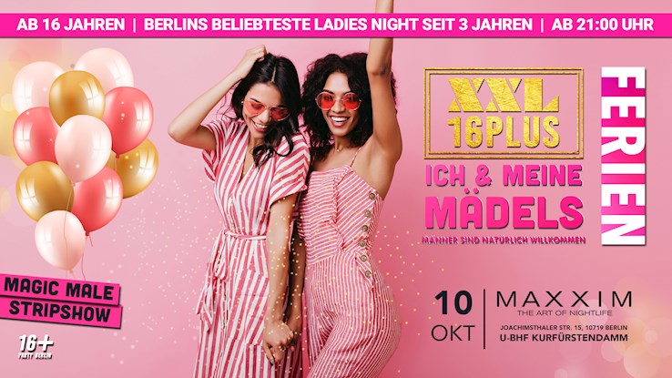 Maxxim Berlin Eventflyer #1 vom 10.10.2019