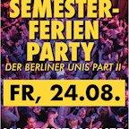 Haubentaucher Berlin Die Semesterferien Party der Berliner Unis Part II