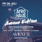 Avenue Berlin Afro Haus - Avenue Edition - Afrobeats, Amapiano, Hiphop & Dancehall