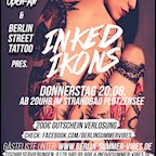 Freibad Plötzensee Berlin Summer Vibes Open-Air pres. "Inked Ikons" - 200€ Tattoo Gutschein Verlosung!