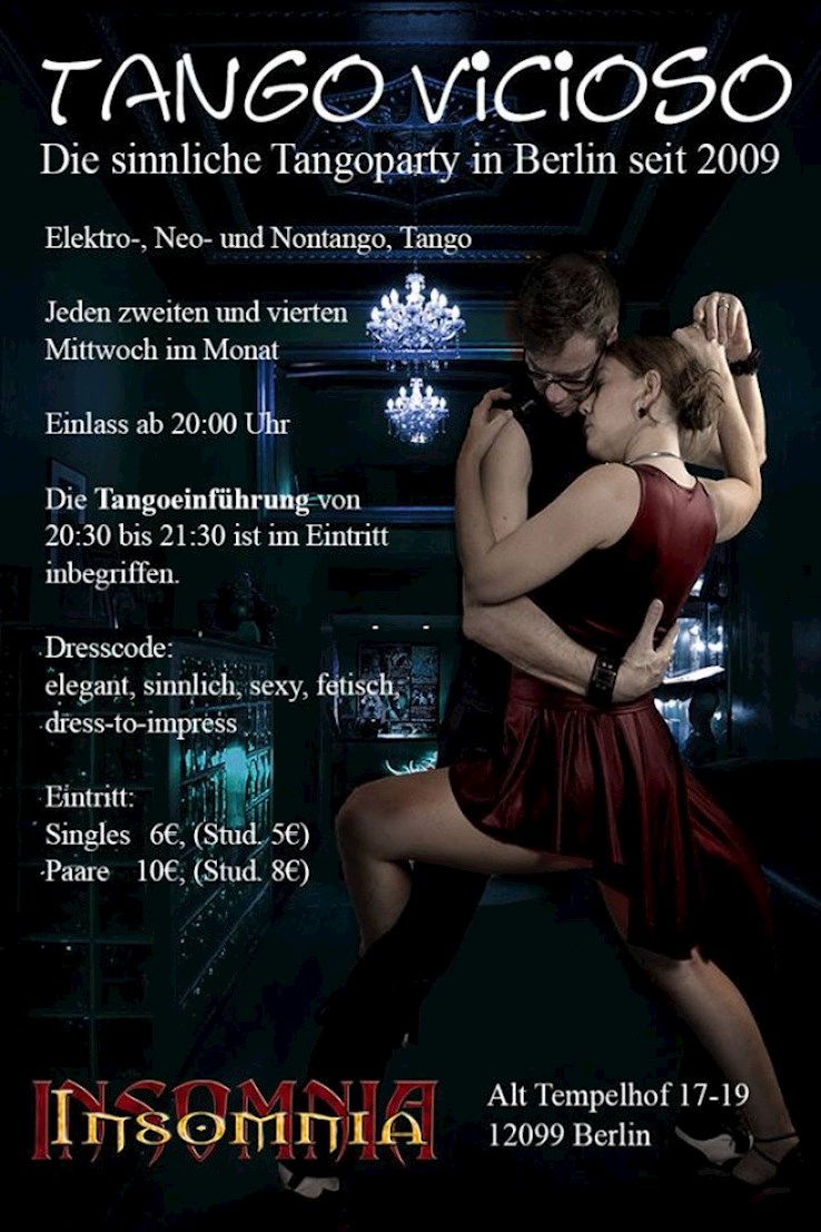 Insomnia Erotic Nightclub Berlin Eventflyer #1 vom 10.04.2019