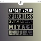 Ritter Butzke Berlin Speechless w/ Guy Mantzur, Miyagi, Budakid
