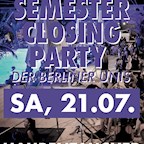 Haubentaucher Berlin Die Semester Closing Party der Berliner Unis