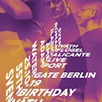 Watergate Berlin Sven Väth 55th Birthday Part 1 with Adam Port, Âme, Ilario Alicante, Roman Flügel