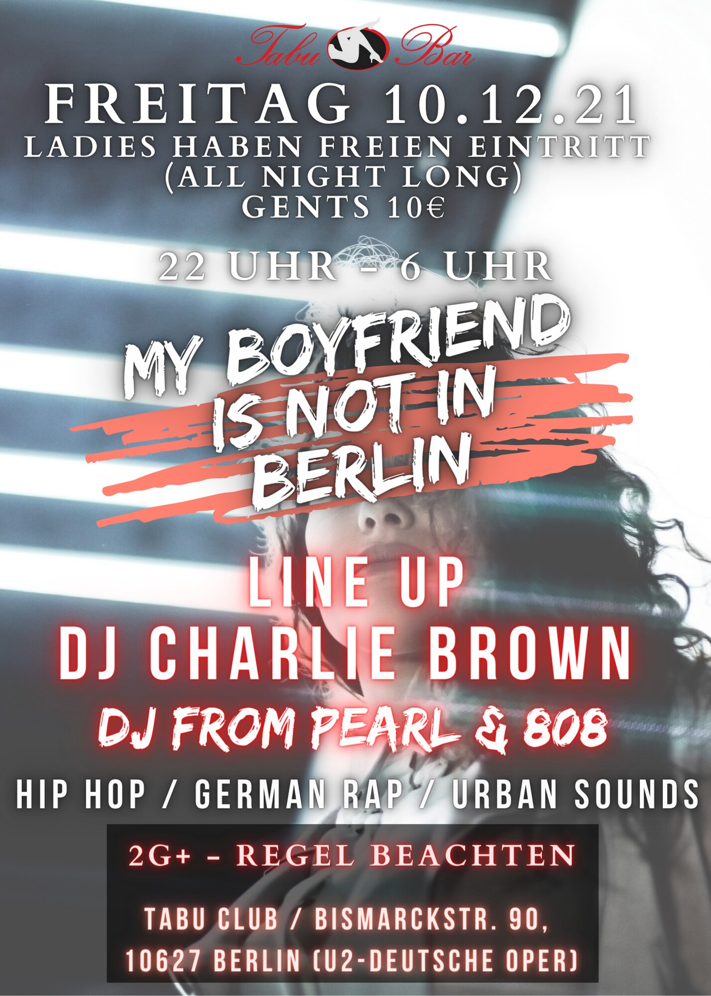 Tabu Bar & Club Berlin Eventflyer #1 vom 10.12.2021