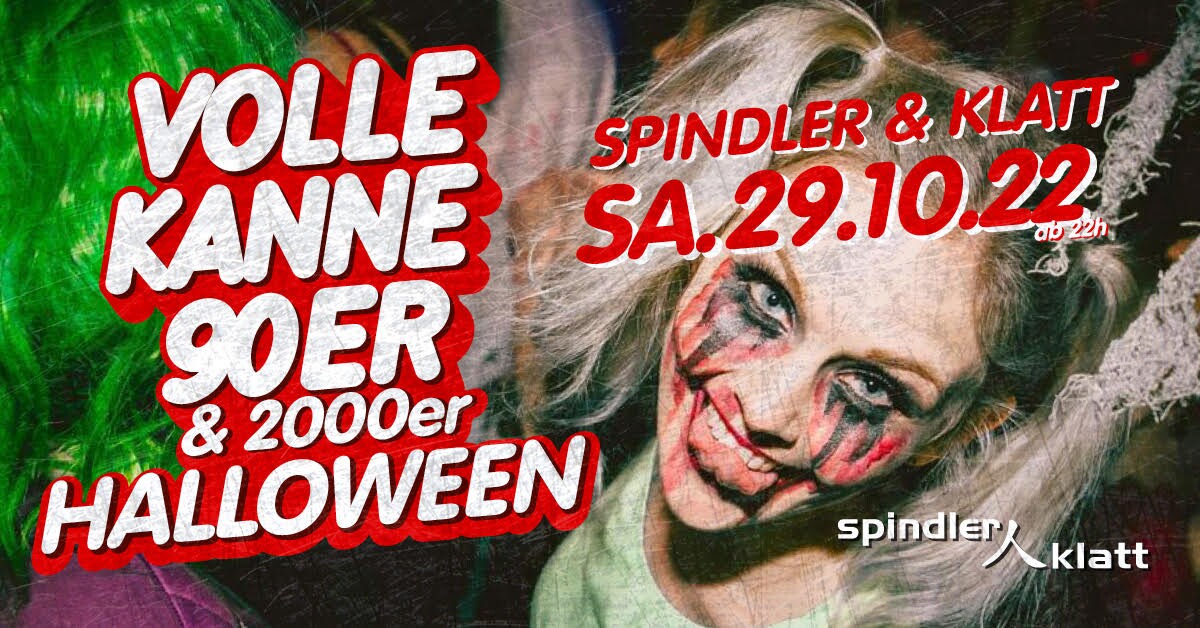 Spindler & Klatt Berlin Volle Kanne 90er/2000er – Halloween