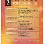 Felix Berlin Felix Fashion Night by Alberotanza Cashmere, Steven K & Liliana Nova Show & Party