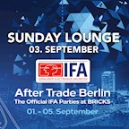 Bricks Berlin IFA 2017 Sunday Lounge