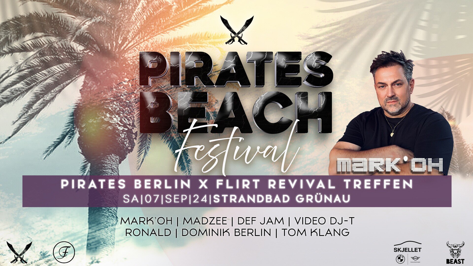 Strandbad Grünau 07.09.2024 Festival de la playa de los piratas