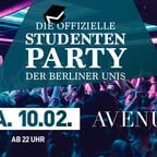 Avenue Berlin La fiesta oficial de estudiantes de las universidades de Berlín – Kick Off 2024