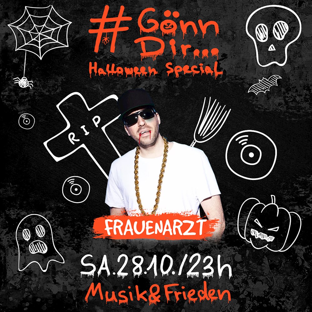 Musik & Frieden Berlin #GönnDir - Halloween Special w/ Visa Vie, Frauenarzt, Melbeatz, Broke Boys, BHZ