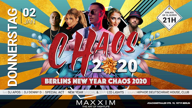 Maxxim Berlin Eventflyer #1 vom 02.01.2020