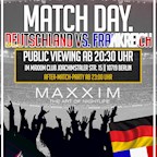 Maxxim Berlin Mädchen House - Match Day.