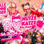 Spindler & Klatt Berlin Volle Kanne 90er präsentiert Mütze Katze - Live