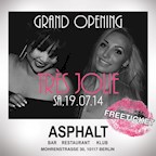 Asphalt Berlin Grand Opening - Très Jolie at Asphalt Klub