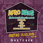 Gretchen Berlin Afro Haus Vol. 26 - Afrobeats, Hip Hop & Dancehall