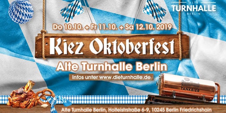 Alte Münze Berlin Eventflyer #1 vom 12.10.2019