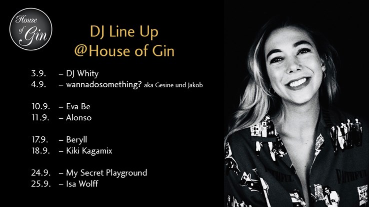 House of Gin Berlin Eventflyer #1 vom 17.09.2021