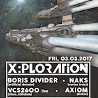 Suicide Club Berlin X:Ploration - Boris Divider, VCS-2600 Live and More
