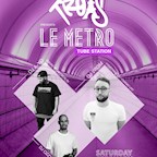 Tube Station Berlin Les Trois presents „Le Metro“
