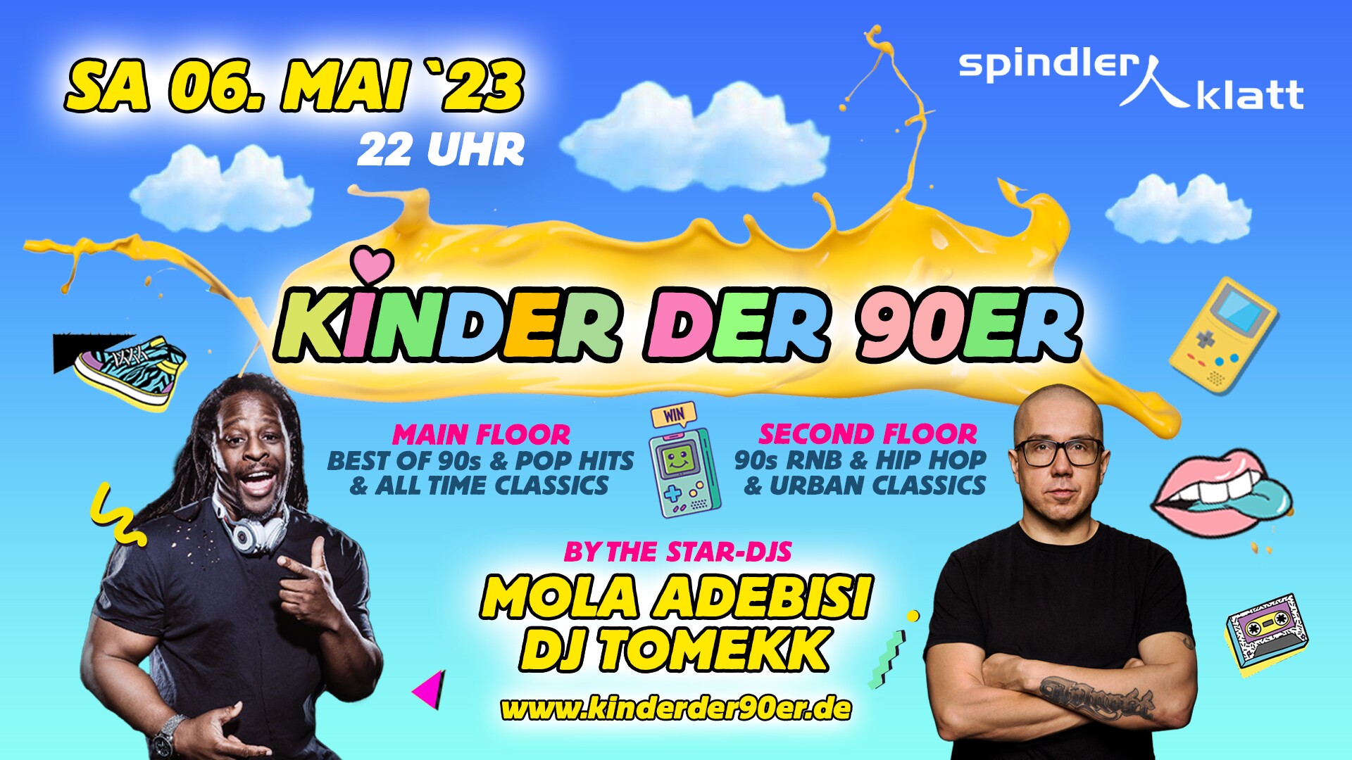 Spindler & Klatt Berlin Eventflyer #1 vom 06.05.2023