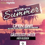 Felix Berlin In Love with Summer - Eis 4free & Open Bar ( Free Drinks) für Damen bis 0 Uhr mit Gästeliste