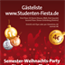 Area 61 Berlin Semester-Weihnachts-Party "Studenten-Fiesta"