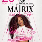 Matrix Berlin Electric Girl pres. Live Showcase Natalie La Rose (Us) - freier Eintritt für Ladies bis 0 Uhr