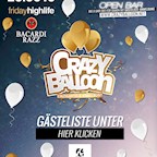 Felix Berlin Crazy Balloon - Riesen-Ballon-Regen mit Geschenken & Open Bar für Damen bis 0 Uhr mit Gästeliste